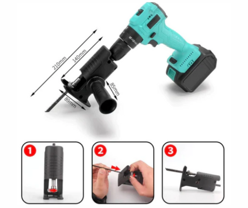 Adaptador de Sierra para Taladro