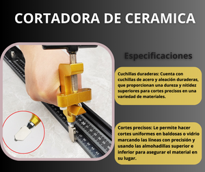 CORTADOR DE VIDRIO, CERAMICA Y MAYOLICA