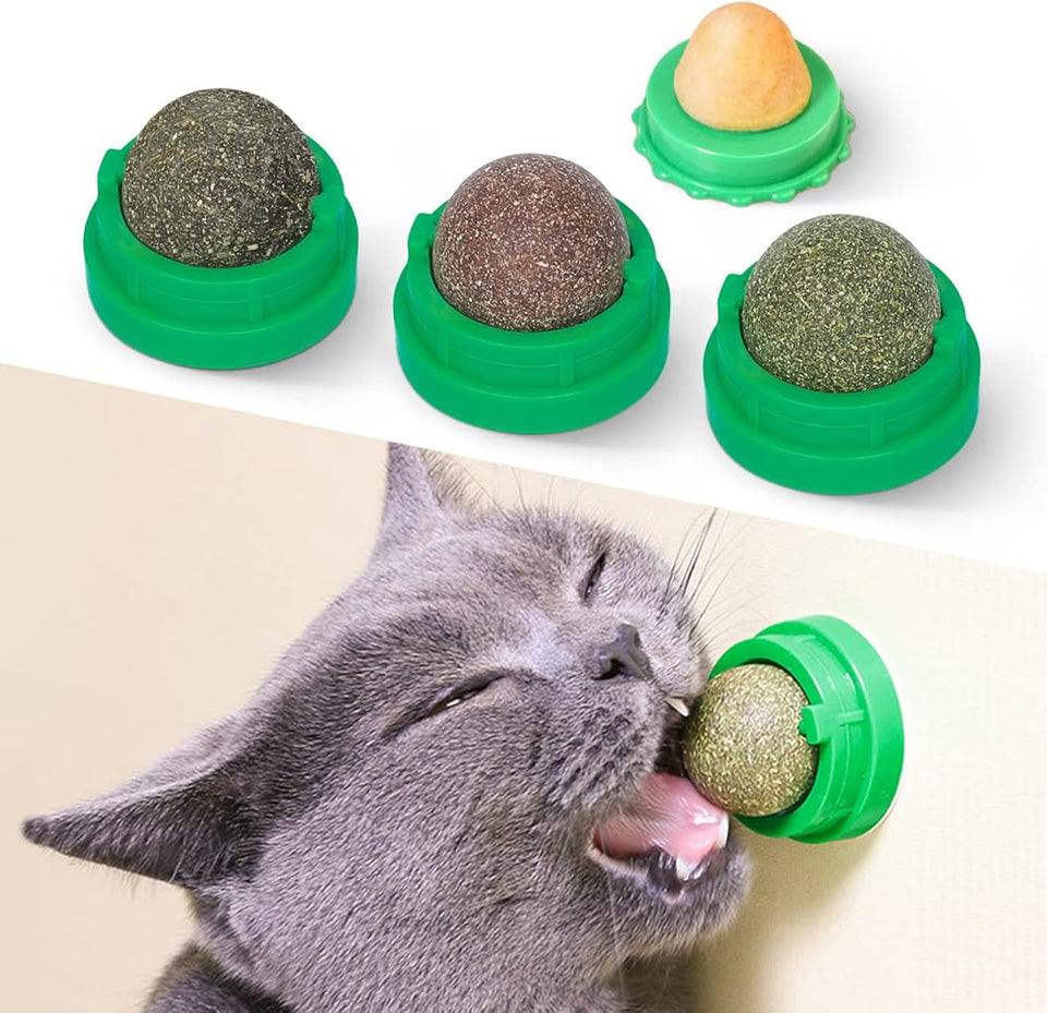 Bola de Hierba Gatera Giratoria – Catnip 100%