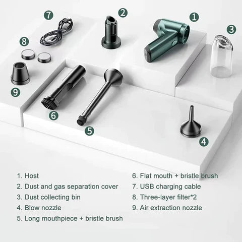 ASPIRADORA PORTÁTIL 3 EN 1