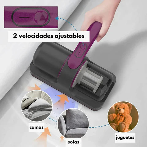 ASPIRADORA ANTI-ÁCAROS INALÁMBRICA UV