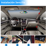 Espejo Retrovisor con Doble Cámara de Grabación