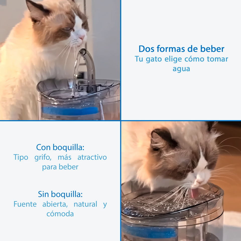 Fuente Automática de Agua para Mascotas