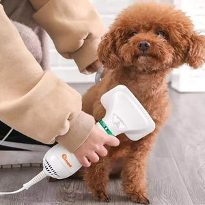 Cepillo Secador Para Mascotas 🐶2 En 1🐱