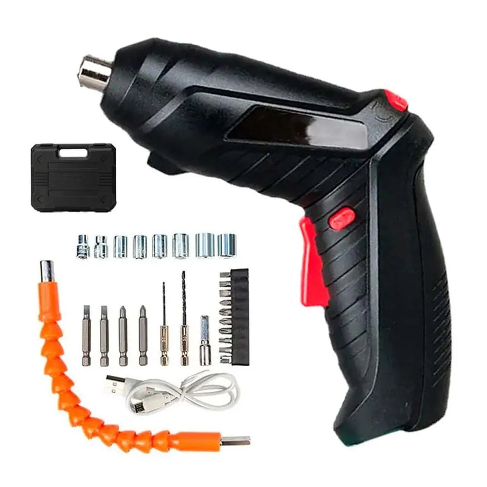 TALADRO RECARGABLE 47 PIEZAS