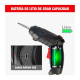 TALADRO RECARGABLE 47 PIEZAS