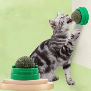 Bola de Hierba Gatera Giratoria – Catnip 100%